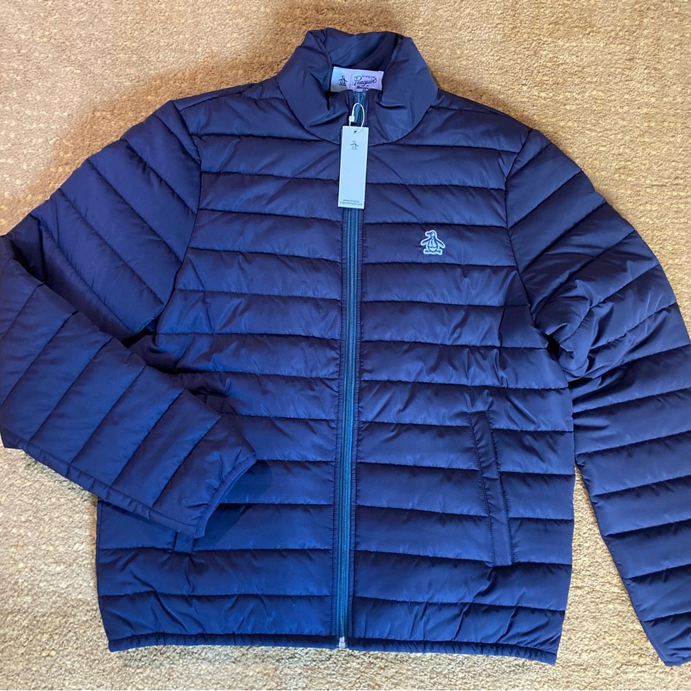 Original Penguin (black) quilted jacket